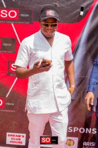 Apst. Godwin A.O on the Red carpet